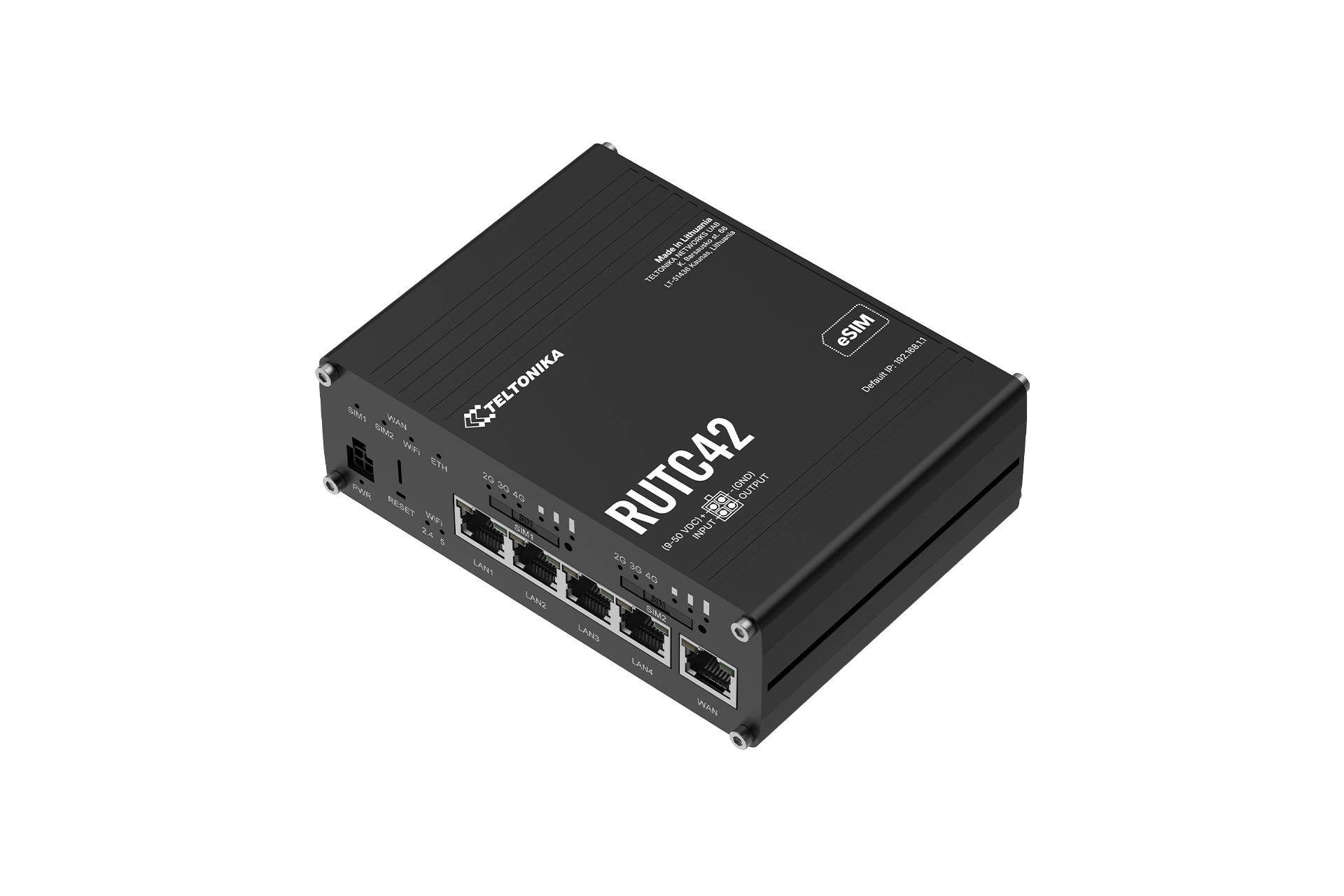 Teltonika RUTC42 dual modem LTE router